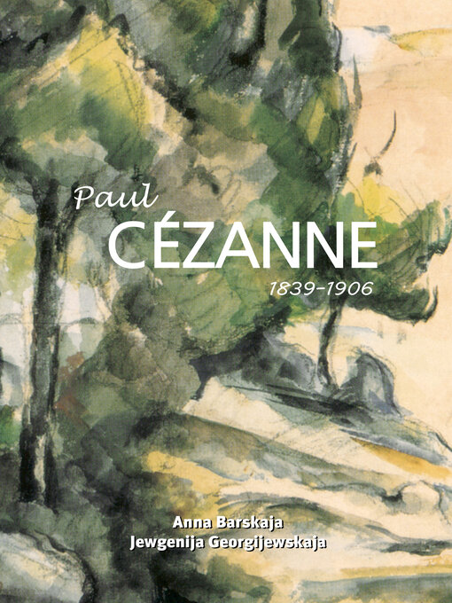 Title details for Paul Cézanne by Anna Barskaja - Wait list